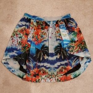 Zara Basic Tropical Skirt